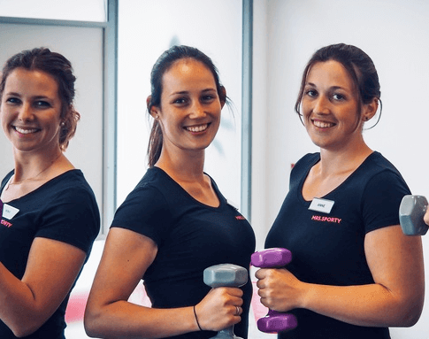 Adelheid Ruff im MrsSporty Club Reutlingen