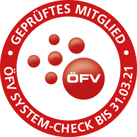 Mrs.Sporty zertifiziertes geprüftes System vom Österreichischen Franchiseverband