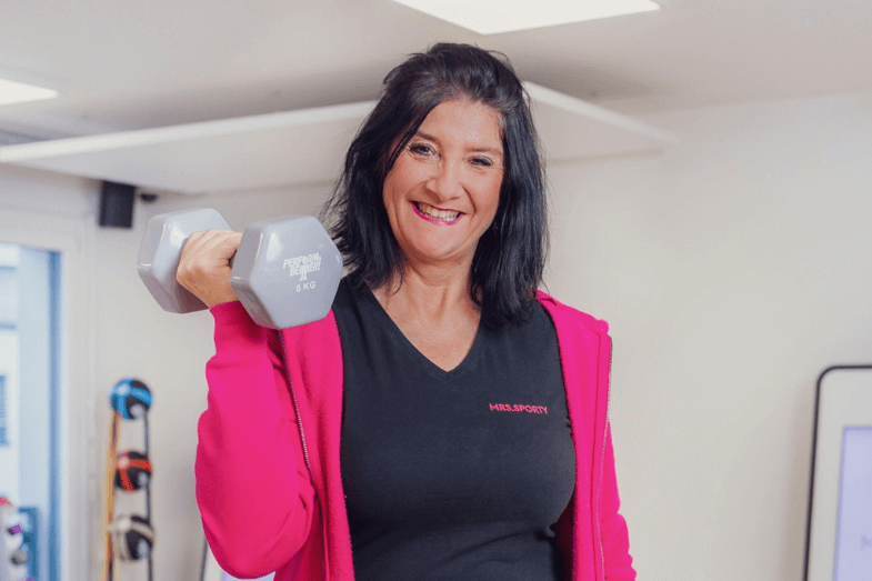 Manuela Mammeri Franchisepartnerin Mrs.Sporty in ihrem Mrs.Sporty Club Küssnacht, Schwyz