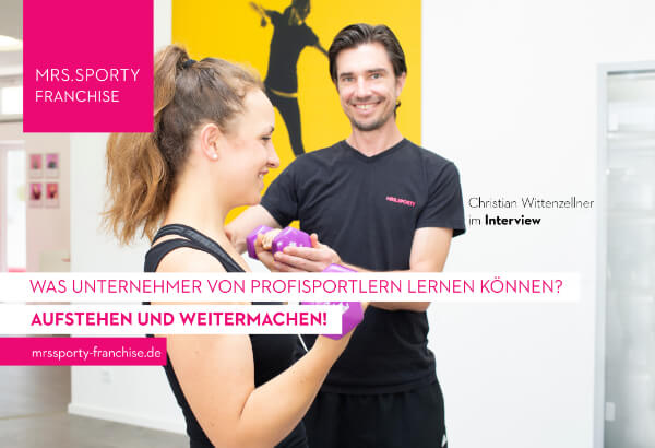 Christian Wittenzellner, Profisportler und Franchise Unternehmer